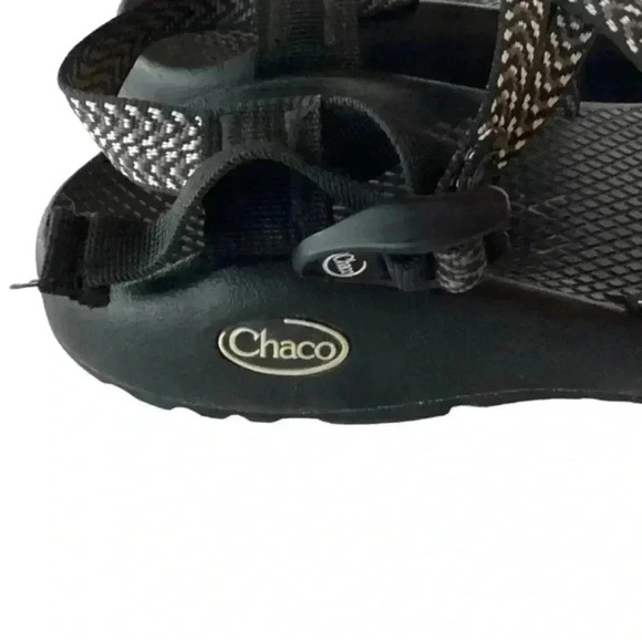 Chaco Cloud ZX/2 Women 7 Classic Woven Sport Sandals Black Boost Hiking Vegan - Picture 5 of 10